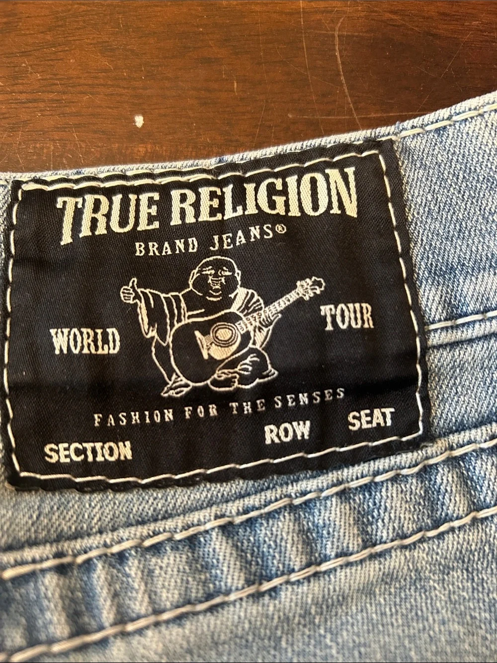 Men’s True Religion Rocco Relaxed Skinny Jeans Size 32